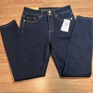 NWT MICHAEL MICHAEL KORS JEANS CARMEN SKINNY SZ 4